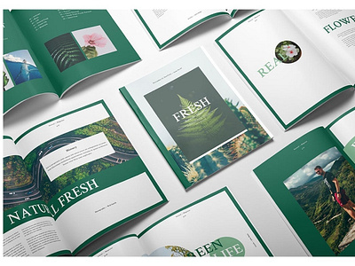 NATURAL Magazine Template