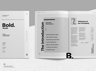 Proposal Template a4 agency brand branding brief brochure business clean company corporate creative design editorial identity indesign layout magazine print proposal template