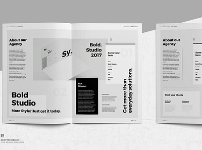 Proposal Template a4 agency brand branding brief brochure business clean company corporate creative design editorial identity indesign layout magazine print proposal template