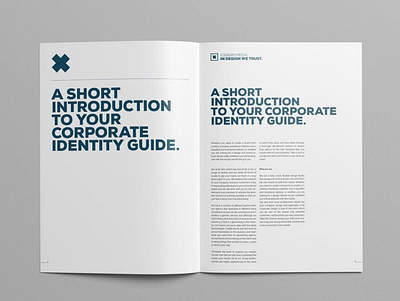 Brand Manual agency brand brand manual brandbook brochure business clean company corporate design editorial guide guidelines identity indesign informational layout logo magazine manual