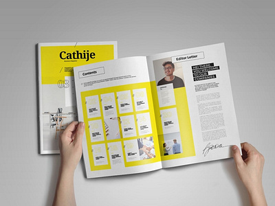 Cathije | Business Magazine Template