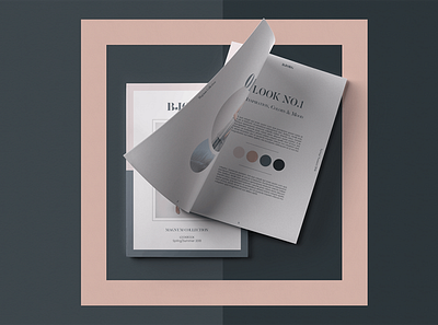 Bjørg Lookbook amabile brochure brochure template catalog clean design editorial editorial template elegant fashion feminine graphic design layout lookbook lookbook template minimal modern professional simple typography