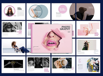 Photography Portfolio Template brochure brochure design business clean cmyk graphic design indesign landscape layered layout lifestyle magazine template model modern photographer photography portfolio portfolio template style template