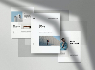 Encore Business Profile Company Brochure a4 agency annual annual report booklet brochure brochure template business catalog clean company company profile corporate customizable customize minimal minimalist modern simple website