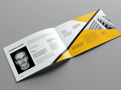 Annual Report a4 abstract agency annual annual report annual report template brochure cmyk company corporate element guideline indesign landscape modern report report template template trend trendy