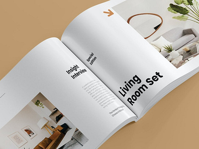 Minimal Furniture Catalog Magazine Template