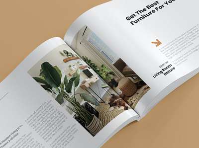 Minimal Furniture Catalog Magazine Template a4 book booklet catalog fashion furniture furniture magazine house interior landscape lookbook magazine magazine design magazine template minimal minimalist modern print product showcase