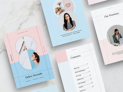 Creative Portfolio agency architecture brand brochure company corporate creative design elegant fashion graphic graphic design guide indesign minimal photography portfolio portfolio template pricing template