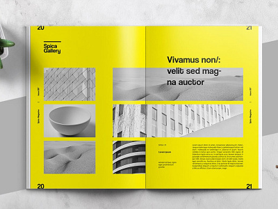 Art and Exhibition Magazine Editorial Template