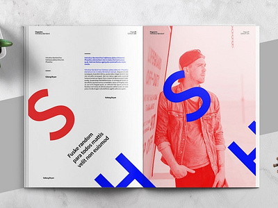 HELVETICA - Magazine Template