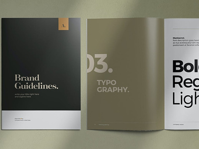 Brand Guidelines Layout