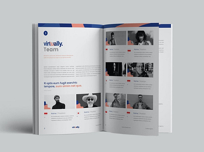 Company Profile agency annual annual report brand brand guideline brand identity business colour company company profile corporate creative guideline indesign marketing minimal print profile project report