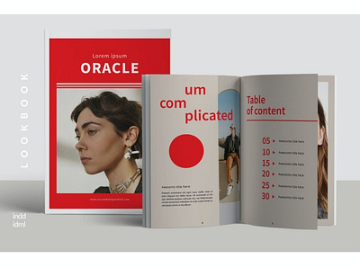 Oracle Brochure Portfolio Company Profile botanical brand brochure brochure design catalog company profile fashion guideline identity layout logo magazine magazine template manual photography report shadow styling template typography