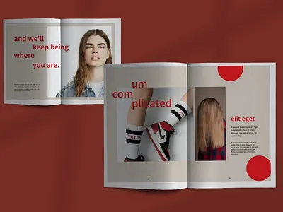 Oracle Brochure Portfolio Company Profile botanical brand brochure catalog company profile corporate fashion guideline identity layout logo magazine magazine template manual photography report shadow styling template typography