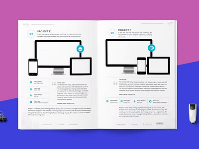 CMS Web Proposal brochure cms cms template design graphic design green indesign logo minimal pitch project proposal proposal design proposal template purple red web web design web development website