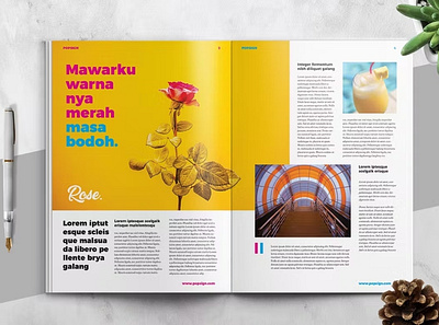 Colorful Magazine Template colorful creative editorial editorial magazine fashion layout lifestyle magazine magazine design magazine template music neon pop print professional teen template travel vibrant young