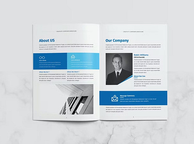 Free Annual Report a4 agency annual annual report brochure business catalog company corporate creative design elegant indesign infographics magazine report report template simple template trendy