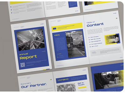 Free Annual Report a4 adobe annual report annual report template business catalog clean free indesign layout letter lookbook magazine minimalist print professional report template template us workbook