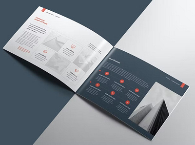 Free Company Profile Landscape abstract brochure business cmyk company company profile corporate creative elements envato free infographics landscape portfolio profile profile design profile template template trend trendy