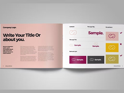 Brand Guidelines ads brand brand guideline brand guideline template brand guidelines branding color company design font graphic graphic design guideline guidelines logo marketing startup template typeface typography