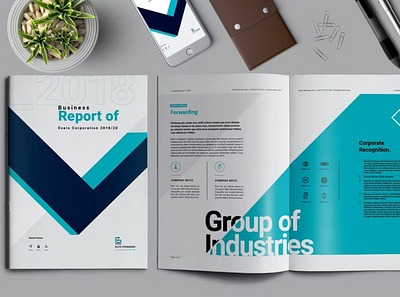 Report Brochure annual annual design annual report brochure business clean company corporate identity indesign layout modern multipage print print layout profile report report brochure report design report template