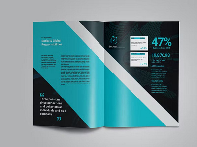 Report Brochure annual annual design annual report brand identity brochure business clean company corporate design indesign layout modern multipage print print layout profile report report template template