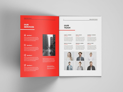 Annual Report agency annual annual report brochure business catalog company corporate design editorial editorial design indesign letter lookbook magazine proposal report simple template templates