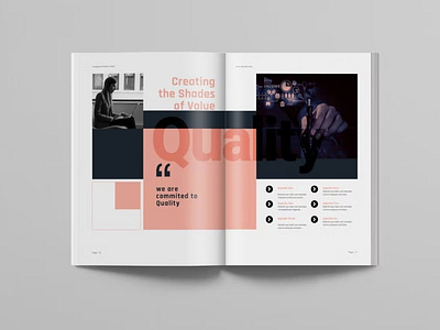 Business Brochure annual brochure business business brochure business profile clean company company profile corporate cover editorial editorial design finance indesign magazine modern profile proposal report template