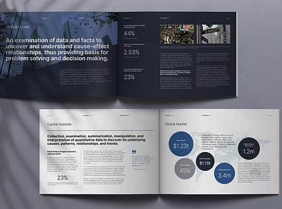 Goubrag Annual Report 2022 annual report annual report 2022 blue brand identity branding brochure business company corporate creative dark design editorial graphic design identity infographic informational landscape logo modern