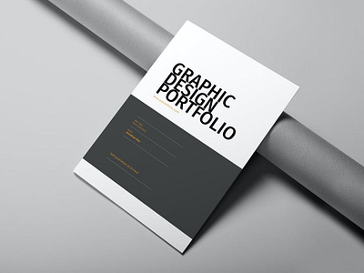 Free Graphic Design Portfolio Template 3d a4 branding brochure brochures clean elegant graphic graphic design letter logo magazine minimal modern photobook photography portfolio portfolio template simple ui