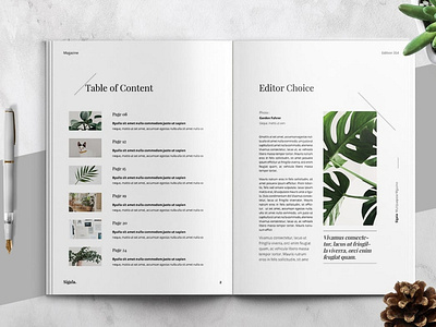 Minimal Magazine Template