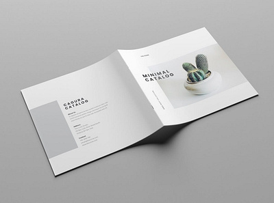 Minimal Square Catalog botanic branding brochure brochure design catalog catalog design catalog template catalogue clean elegant graphic design indesign marketing minimal elegant photography portfolio product promotion square template