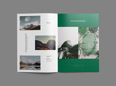 Photography Portfolio Brochure Template a4 letter booklet branding brochure catalog creative editorial graphic design indesign layout layout design lookbook magazine magazine design magazine template photography portfolio print templates project template