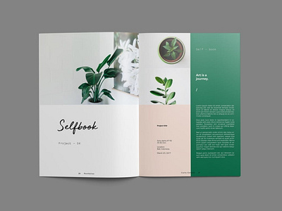 Photography Portfolio Brochure Template a4 letter booklet branding brochure catalog creative editorial indesign layout layout design letter lookbook magazine magazine design magazine template photography portfolio print templates project template