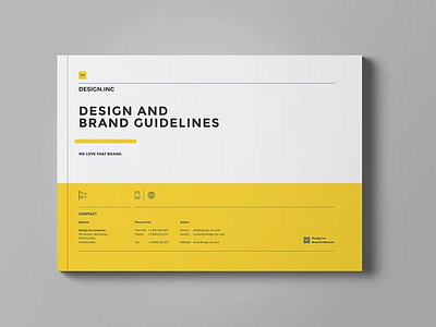 Free Brand Manual advertising agency brand brand identity brand manual brandbook color company corporate guide guidelines identity indesign manual marketing print print template template templates typography