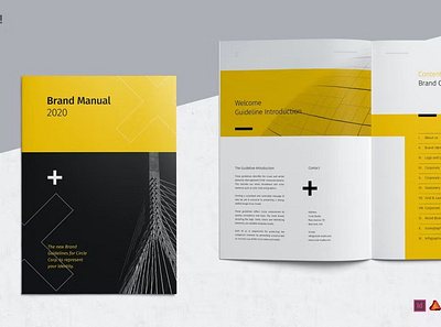 Free Brand Guidelines 3d a4 agency brand brand identity brandbook bundle business colors company corporate graphic design guide guideline identity manual minimal professional swiss typography