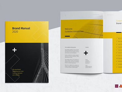 Free Brand Guidelines 3d a4 agency brand brand identity brandbook bundle business colors company corporate graphic design guide guideline identity manual minimal professional swiss typography