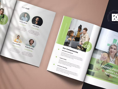 Free Green Project Proposal a4 agency brand identity brochure business business design company corporate green identity indesign layout letter pitch deck print print template project project proposal proposal template