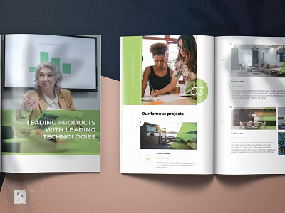 Free Green Project Proposal a4 agency brand identity brochure brochure design business business design company corporate green identity indesign layout letter pitch deck print print template project proposal proposal template