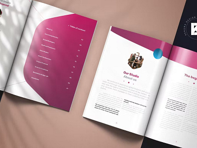 Free Project Proposal agency brochure business circle company corporate dpi gradient hexagon job post print project project proposal proposal proposal design proposal template ready red work