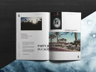 Lifestyle Magazine abstract art brochure brochure design brochure template editorial fashion infusion lifestyle lookbook magazine magazine design magazine template minimal modern photography portfolio street template travel