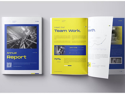 Free Annual Report a4 adobe annual report brochure business catalog clean company indesign layout lookbook magazine minimalist print professional report design report template template usletter workbook