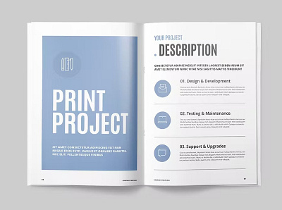 Free Proposal Template annual annual report annual report template booklet brand branding brief brochure corporate design guideline identity indesign invoice letter letterhead manual portfolio project report