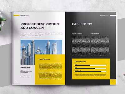 Free Project Proposal Template agency brand brief brochure brochure design business clean company corporate design editorial indesign magazine template modern portfolio professional project proposal report simple
