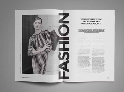 FREE InDesign Magazine Template 3d illustration app book branding business company company profile design facing facing pages illustration indesign indesign magazine magazine template marketing print design profile pubric print strategy ui