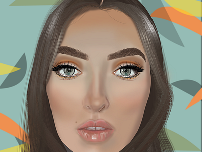 Digital Portrait art artist design illustration illustration art illustration artist illustrator portait