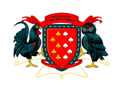 Family Crest branding coatofarms crest crest logo heraldry illustration vector