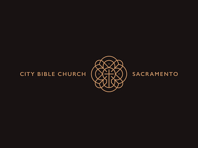 City Bible Church Sacramento branding church branding church logo logo