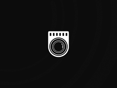 Local Analog camera design logo logotype penmak photography studio vintage