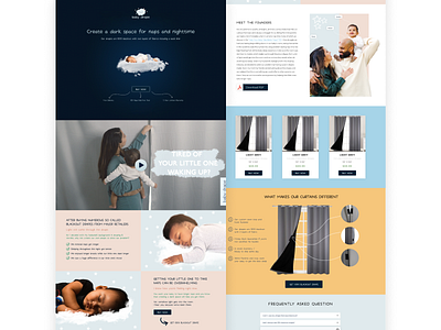 Landing page branding design flat minimal minimalistic typography ui ux web website